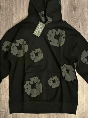 Black Monochrome Denim Tears Set